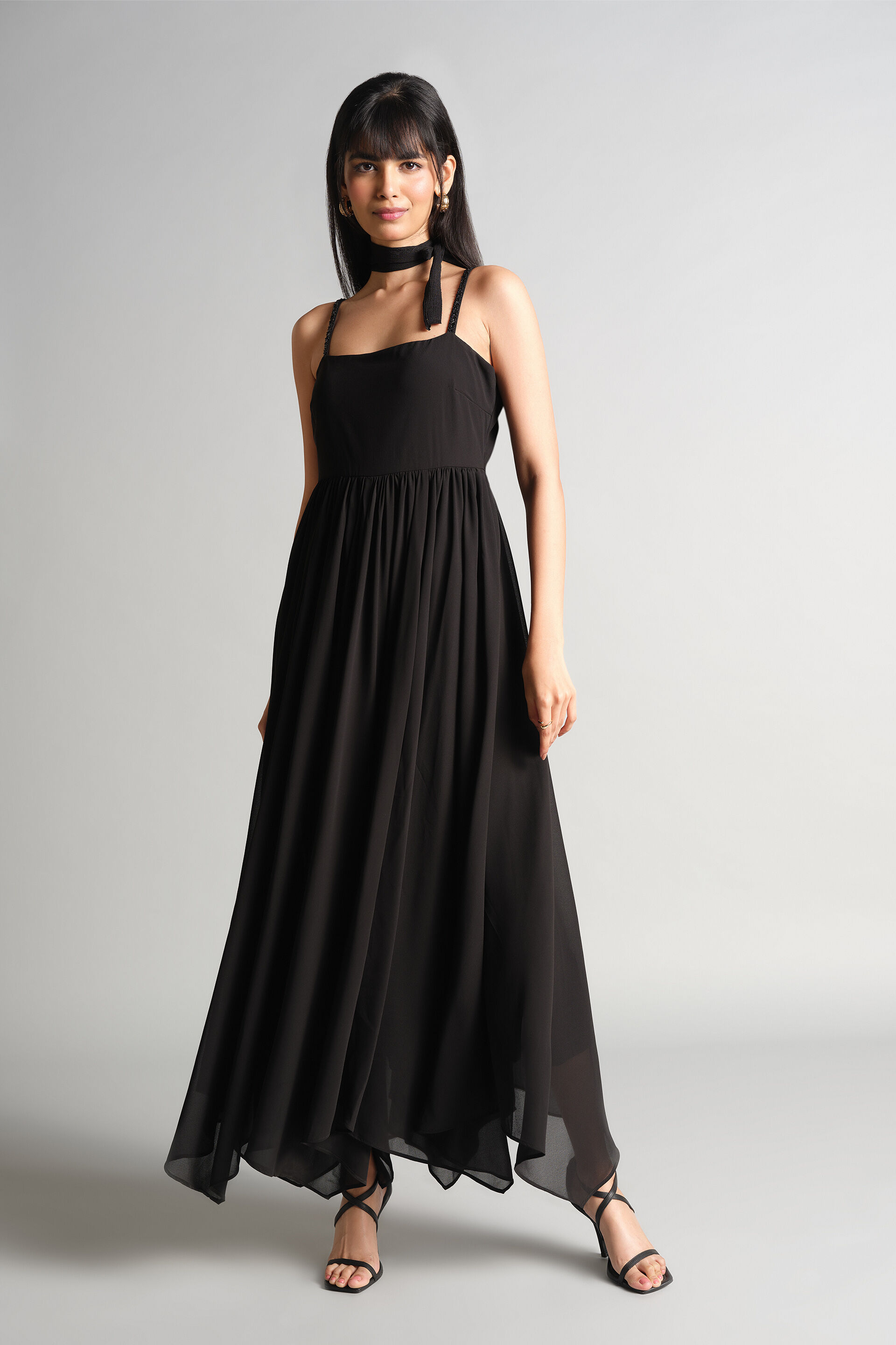 Salasabil Maxi Dress, Black, image 2